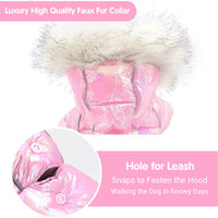 HKM-0983357 Colorful Dog Sweater with Four-Leg Elastic Design and Waterproof Hat