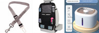 HKM-0984125 Automatic Pet Water Dispenser with Circulation and Optional LED Lights, Stainless Steel or PP Material