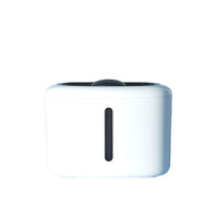HKM-0984125 Automatic Pet Water Dispenser with Circulation and Optional LED Lights, Stainless Steel or PP Material
