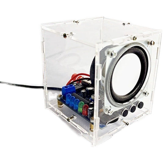 HKM-098451 Bluetooth Speaker Electronic Kit Model TJ-56-527 with PCB, Components, and Casing