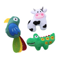 HKM-0985533 Cow-Shaped Plush Cat Toy with Catnip - Interactive & Bite-Resistant Fun for Cats