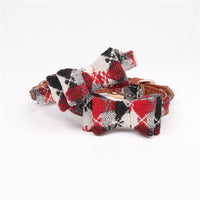 HKM-0986045 Adjustable Pet Dog Bow Collar and Scarf ¨C Multiple Colors Available