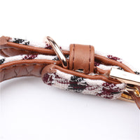 HKM-0986045 Adjustable Pet Dog Bow Collar and Scarf ¨C Multiple Colors Available