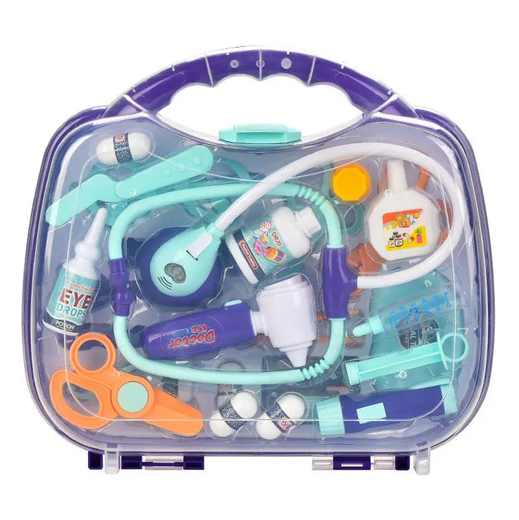 HKM-098771 Kids Doctor Role Play Medical Toy Set for Early Education - Pretend Play Doctor Kit
