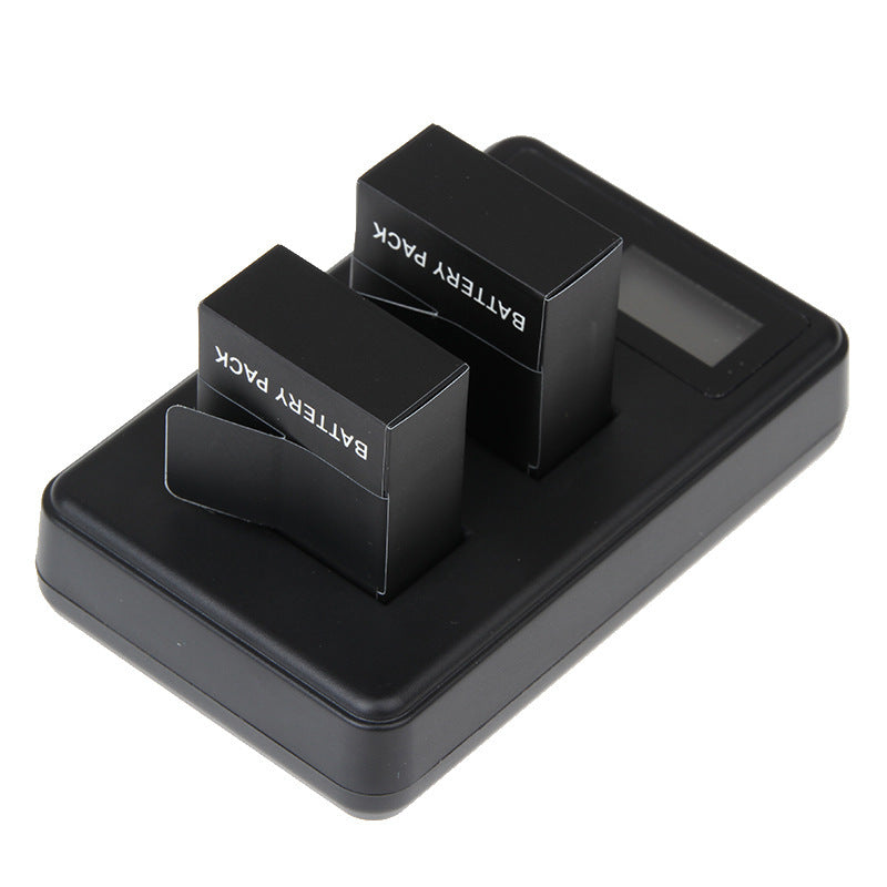 HKM-098835 Dual Camera LCD Charger with Battery Power Display for GoPro Hero 3/3+