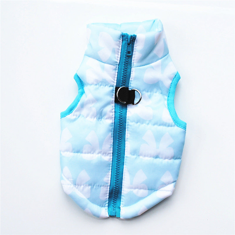 HKM-0988605 Personalized Cotton-Padded Dog Jacket Vest in Various Styles and Sizes