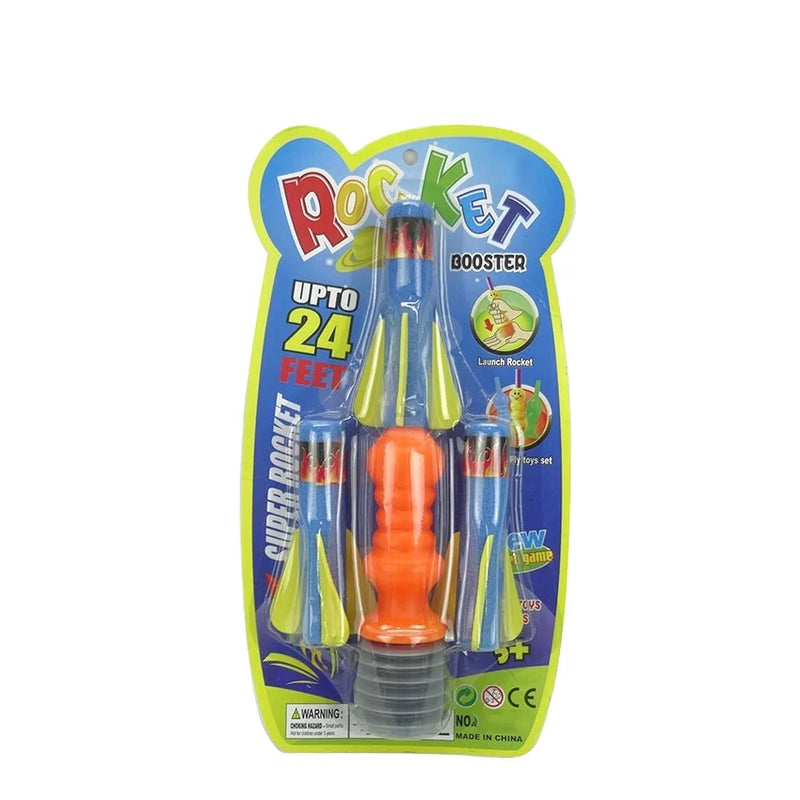 HKM-098899 Foam Rocket Launcher Toy for Kids - Fun Interactive Play for Ages 2-7