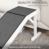 HKM-0989501 Pet Ramp for Dogs & Cats - 60 Inch Non-Slip Carpeted Slope, High-Quality Pine Wood, Easy Access for Mobility Assistance