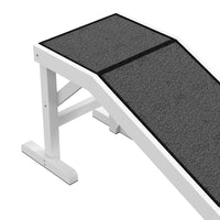 HKM-0989501 Pet Ramp for Dogs & Cats - 60 Inch Non-Slip Carpeted Slope, High-Quality Pine Wood, Easy Access for Mobility Assistance