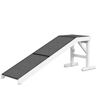 HKM-0989501 Pet Ramp for Dogs & Cats - 60 Inch Non-Slip Carpeted Slope, High-Quality Pine Wood, Easy Access for Mobility Assistance