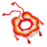 HKM-0991421 New Year’s Scarf Collar for Cats and Dogs - Festive Autumn and Winter Pet Accessory