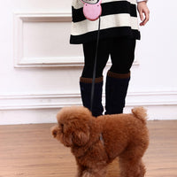 HKM-0993597 Diamond-Studded Telescopic Pet Tractor for Small Dogs Under 15kg