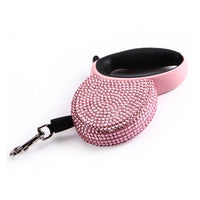 HKM-0993597 Diamond-Studded Telescopic Pet Tractor for Small Dogs Under 15kg