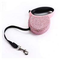 HKM-0993597 Diamond-Studded Telescopic Pet Tractor for Small Dogs Under 15kg