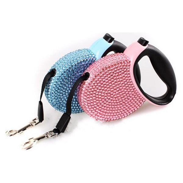HKM-0993597 Diamond-Studded Telescopic Pet Tractor for Small Dogs Under 15kg