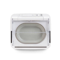 HKM-099411 Automatic Induction Pet Feeder with Stainless Steel Double Bowl for Odor-Free Feeding