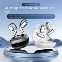 HKM-099411 Open-Ear Wireless Bluetooth Headset with ANC Noise Cancellation and Touch Control Screen