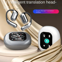 HKM-099411 Open-Ear Wireless Bluetooth Headset with ANC Noise Cancellation and Touch Control Screen