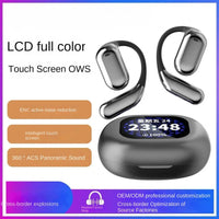 HKM-099411 Open-Ear Wireless Bluetooth Headset with ANC Noise Cancellation and Touch Control Screen