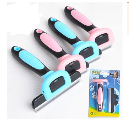HKM-0995389 Pet Hair Removal Comb for Long Straight Hair - Available in Small, Medium, Large Sizes