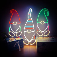 HKM-099539 Neon LED Christmas Decoration Signboard with 12V Power Supply