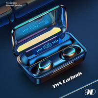 HKM-099603 Bluetooth Headset with Digital Display, 10m Range, Voice Control, Call Function, Music Support, Multi-Point Connection
