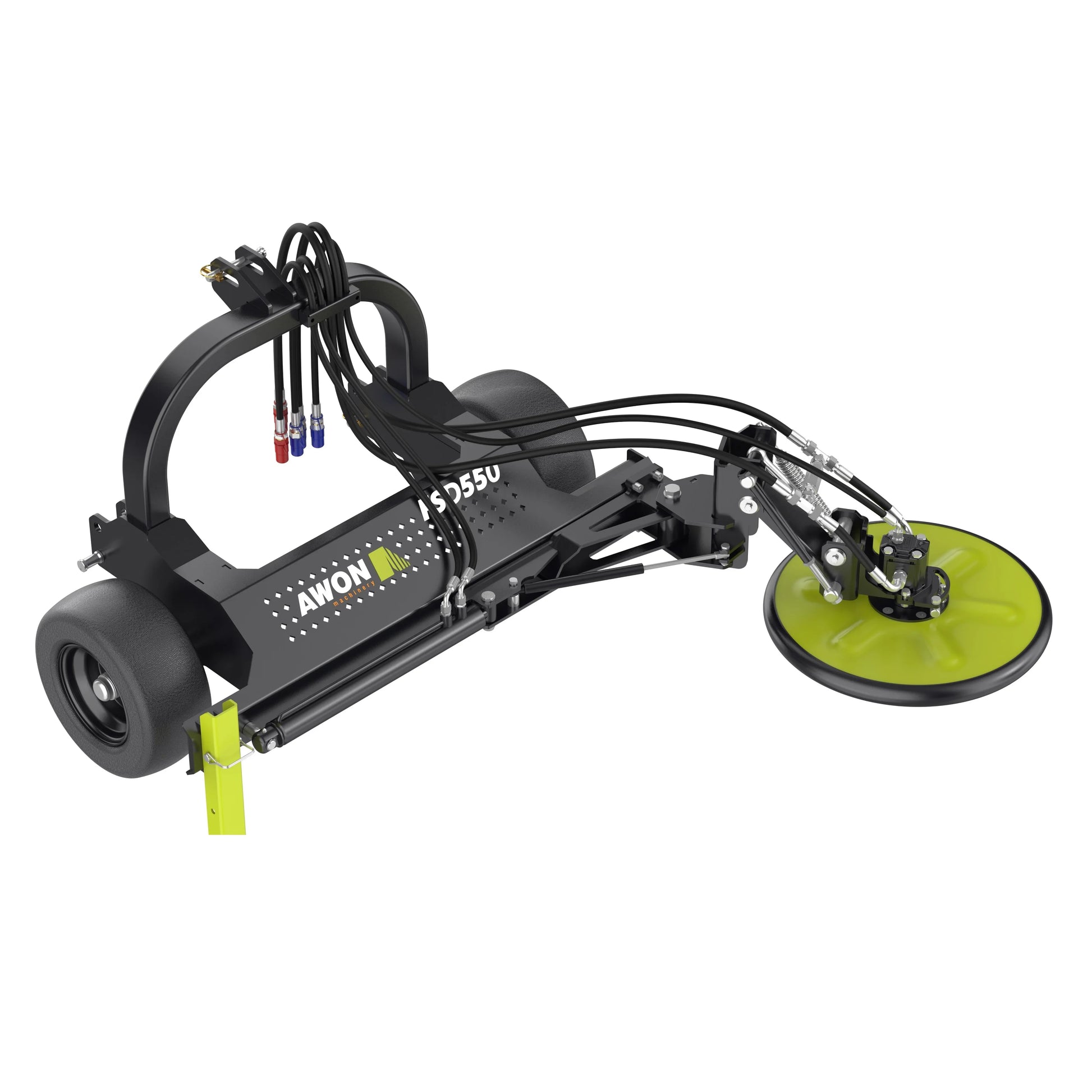 HKM-099603 FSD550 Rotary Side Trim Mower for Small Tractors - Grass Cutter and Mulcher