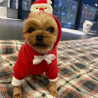HKM-099667 Christmas Day Sweater for Pets - Festive Red & Green Options Available in Various Sizes