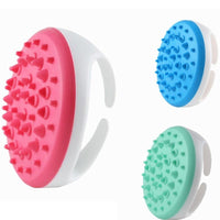 HKM-099667 Silicone Meridian Brush for Body Health - Deep Massage Tool for Cellulite Treatment and Relaxation - Portable and Stylish Design