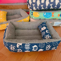 HKM-099795 Pet Supplies Linen Pet Bed Moisture-proof