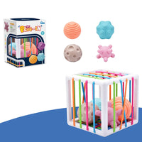 HKM-099987 Cognitive Activity Cube Shape Sorter for Toddlers - Educational Toy for 2 to 4 Years Old