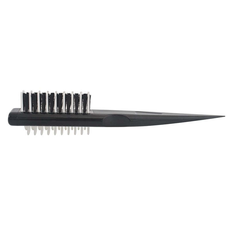 HKM-099987 Multifunctional Hair Shark Styling Comb and Dryer in Black and White