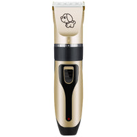 HKM-100115 Professional Pet Hair Clipper with Detachable Blades and Quiet Operation