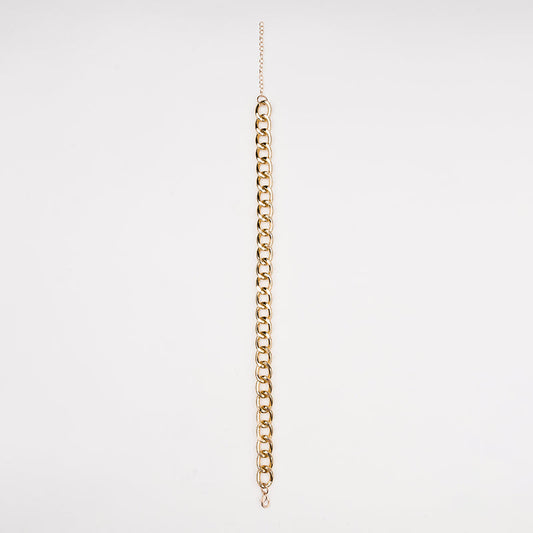 HKM-1001533 Metal Dog and Cat Necklace - Gold, Medium (36cm + 7cm Chain) & Large (46cm + 7cm Chain)