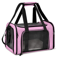 HKM-1001789 One-Shoulder Pet Transport Bag - Easy Carry Oxford Pet Bag for Cats and Dogs