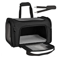 HKM-1001789 One-Shoulder Pet Transport Bag - Easy Carry Oxford Pet Bag for Cats and Dogs