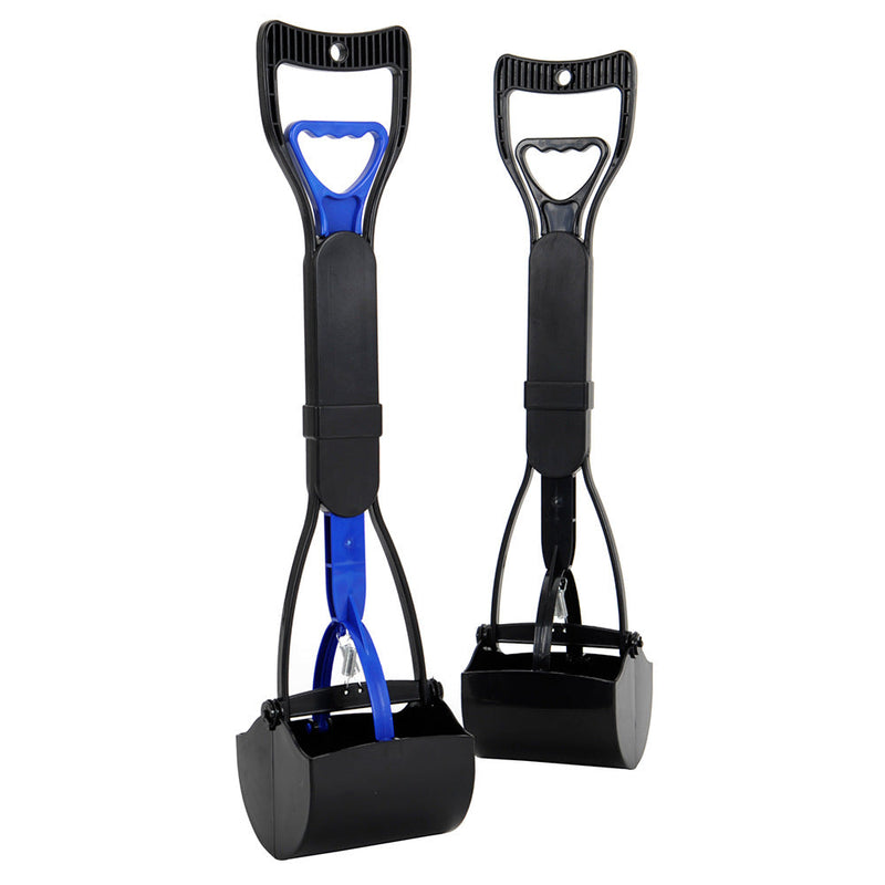 HKM-1003325 Pet Dog Toilet Picker with Clamp - 60cm Length, Sapphire Blue or Black