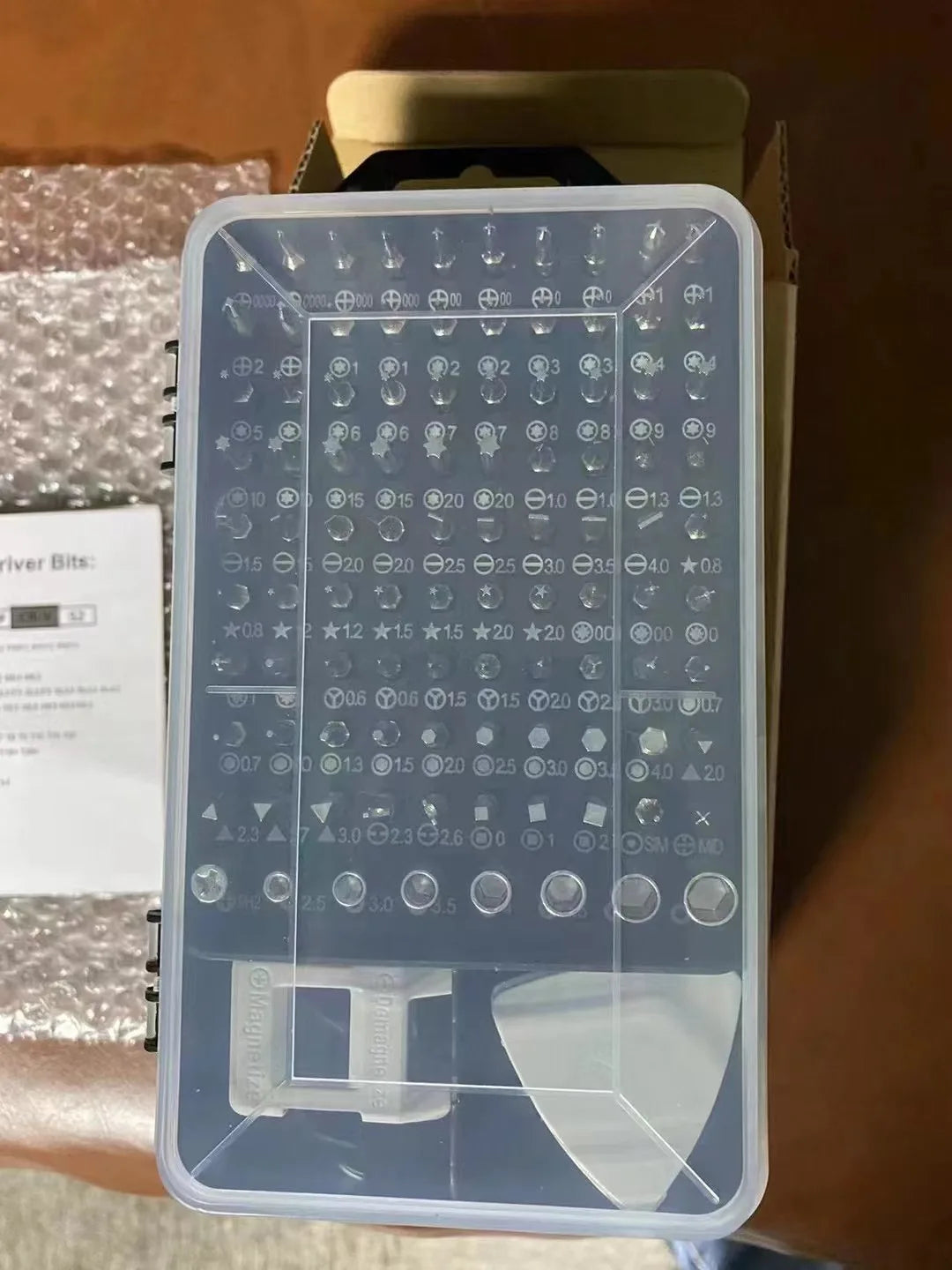 HKM-100435 115-in-1 Precision Repair Screwdriver Set with Magnetic Bits for Electronics