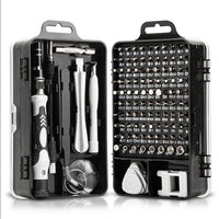 HKM-100435 115-in-1 Precision Repair Screwdriver Set with Magnetic Bits for Electronics