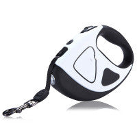 HKM-1005117 Automatic Retractable Dog Leash with LED Light and Anti-Slip Handle, 3m/5m Durable Braid Pet Supply