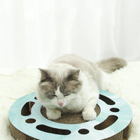 HKM-1005501 Large Cat Scratching Board in Corrugated Paper - Rectangle, Square, and Round Styles