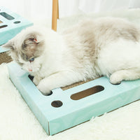 HKM-1005501 Large Cat Scratching Board in Corrugated Paper - Rectangle, Square, and Round Styles