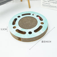 HKM-1005501 Large Cat Scratching Board in Corrugated Paper - Rectangle, Square, and Round Styles