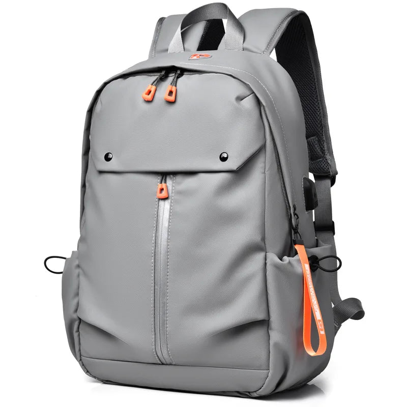 HKM-100627 17 Inch Casual Laptop Backpack for Students and Professionals – Large Capacity Unisex Sports Polyester Bag