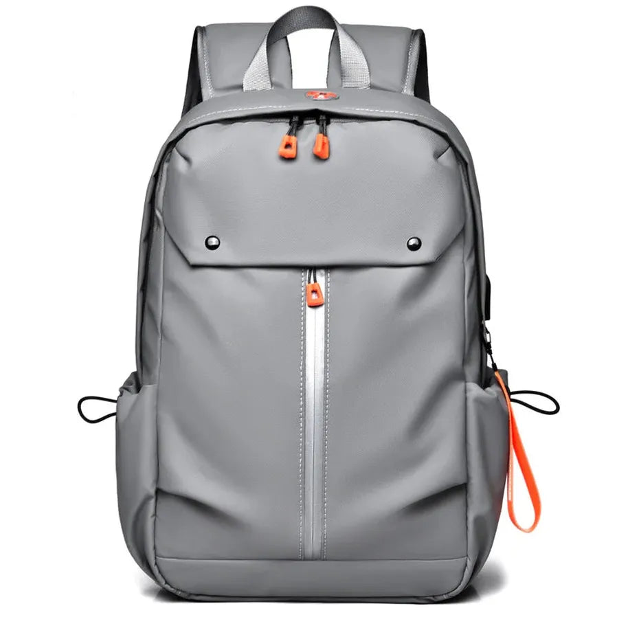 HKM-100627 17 Inch Casual Laptop Backpack for Students and Professionals – Large Capacity Unisex Sports Polyester Bag