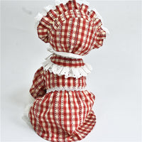 HKM-1007677 Classic Red Pet Shirt for Dogs and Cats - Comfortable Cloth Clothing in Various Sizes