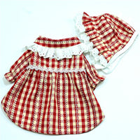 HKM-1007677 Classic Red Pet Shirt for Dogs and Cats - Comfortable Cloth Clothing in Various Sizes