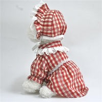HKM-1007677 Classic Red Pet Shirt for Dogs and Cats - Comfortable Cloth Clothing in Various Sizes
