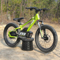 HKM-100819 Electric Balance Bike for Kids 20 Inch 36V 800W with Pedal, Aluminum Frame, Hydraulic Brake, 3 Speeds, Range 12-17km