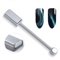 HKM-100883 Double-Head Cat Eye Gel Magnet with Enhanced Suction Power